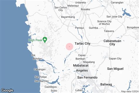 ensaymada de tarlac location map|Tarlac Map .